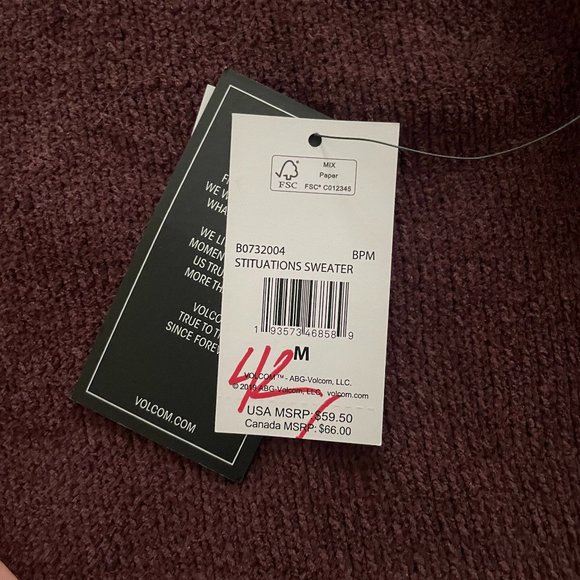 Volcom Stituations Sweater - Picture 6 of 6